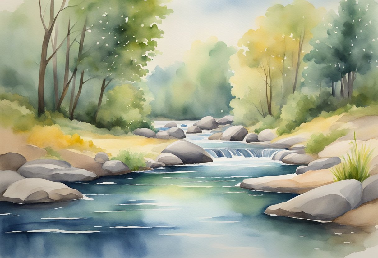 A serene and comforting environment with supportive resources and treatment options, conveying resilience and hope in overcoming fear and anxiety, for a cancer thriver