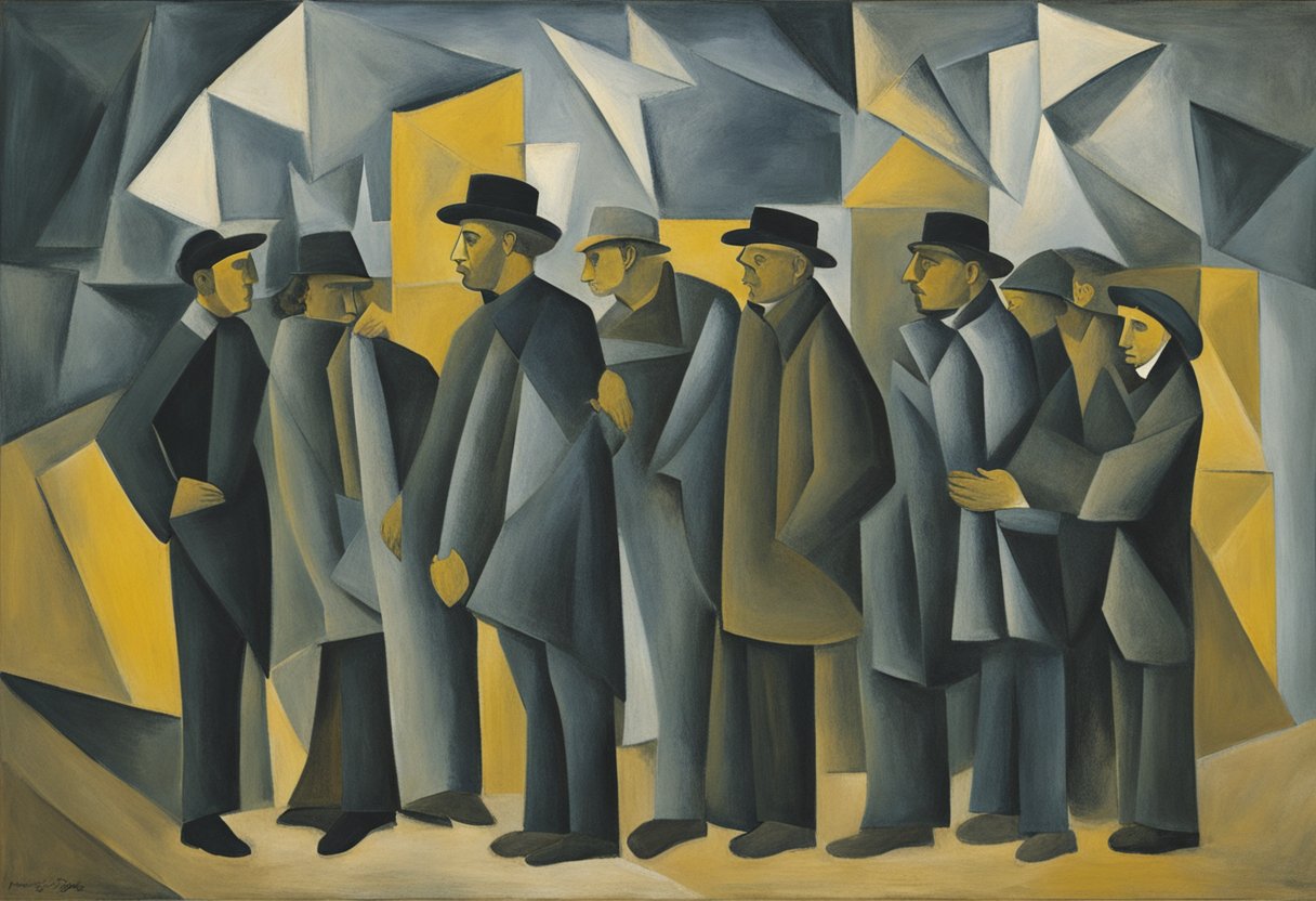 A group of survivors gather, supporting each other. A sense of strength and hope is palpable in the air