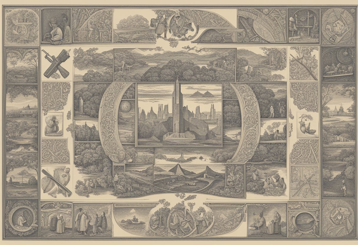 A person surrounded by friends and family, revisiting old hobbies and interests, symbolizing support and resilience in the face of cancer