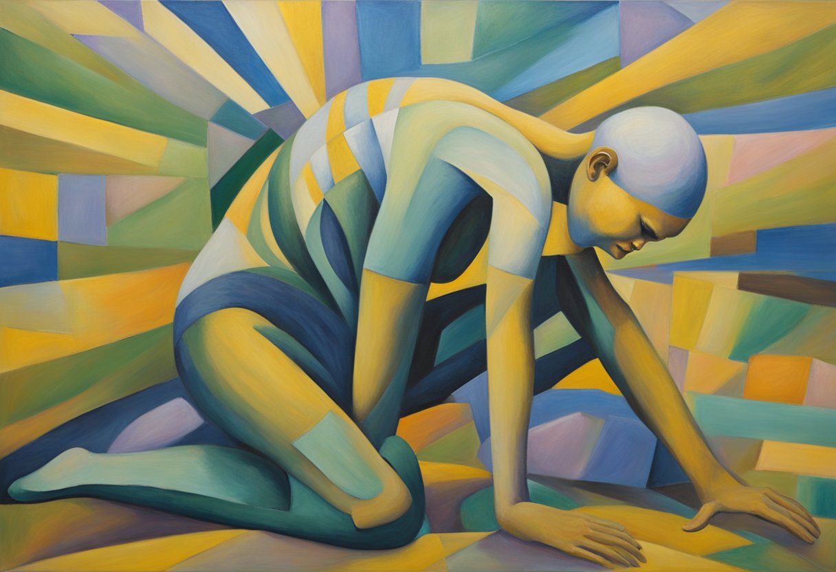 A figure stretches, symbolizing final thoughts on cancer survivorship