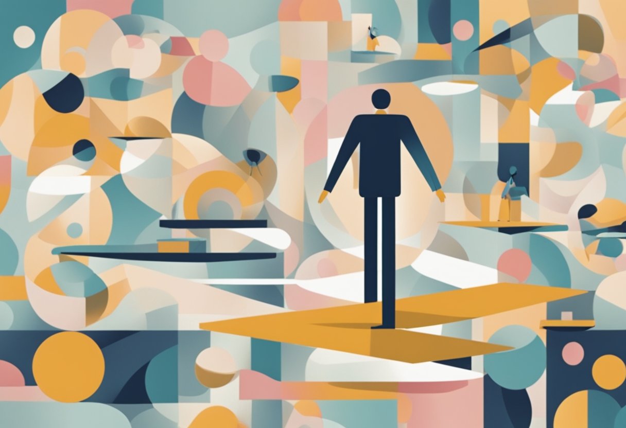 A person performs balance exercises under the guidance of healthcare authorities, focusing on cancer survivorship