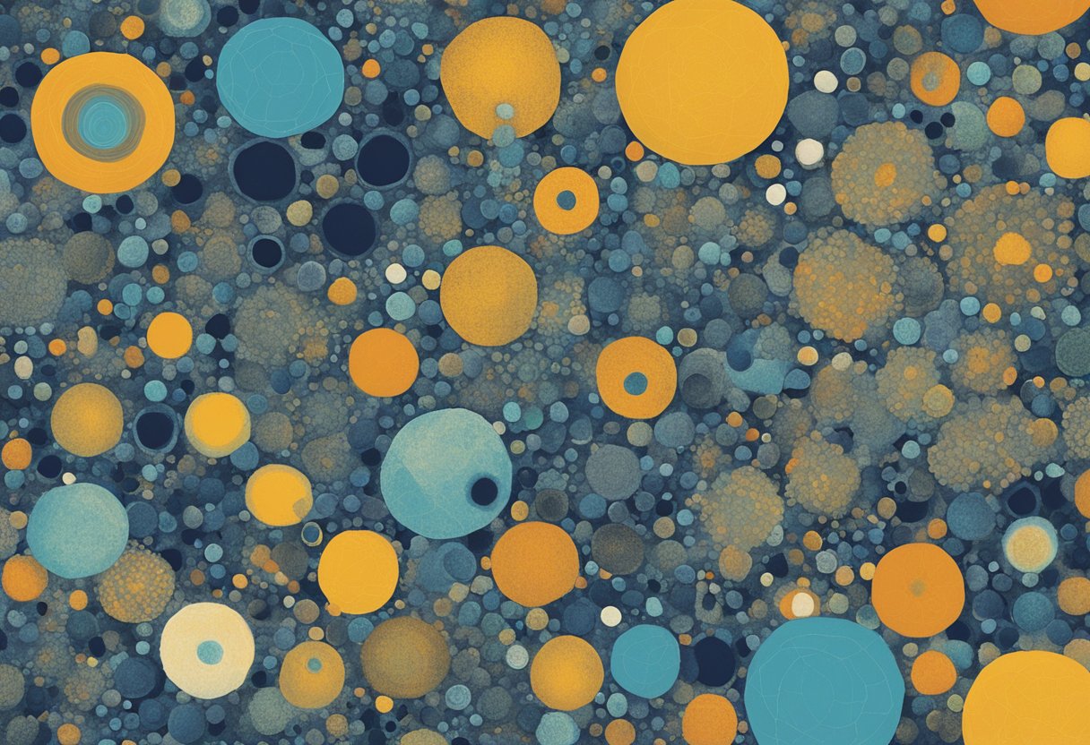 A man's immune cells fight cancer, influenced by his mental state