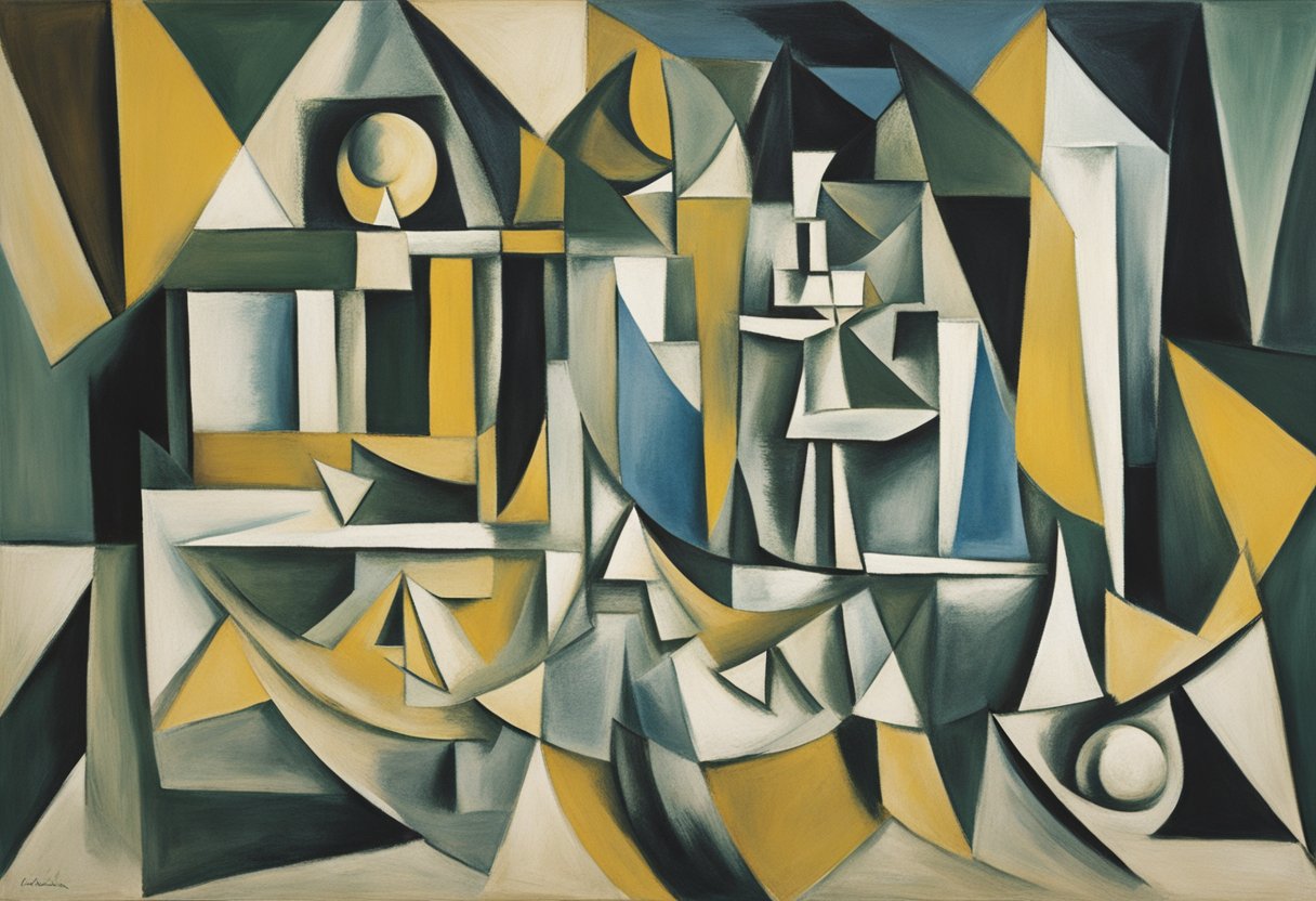 A serene setting with calming activities like yoga, meditation, and nature walks. A strong, determined figure embodies resilience