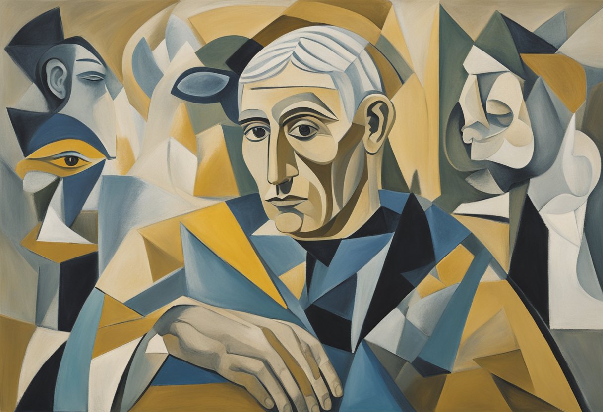 A male cancer warrior surrounded by a supportive and comforting environment, with a focus on the adaptive immune system