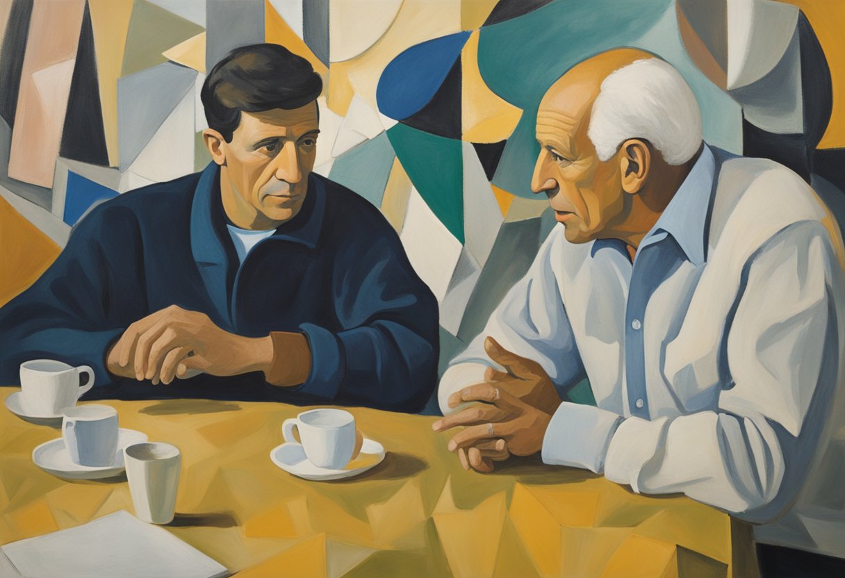 A male cancer warrior engages in conversation with a support group, sharing experiences and seeking advice on rebuilding relationships