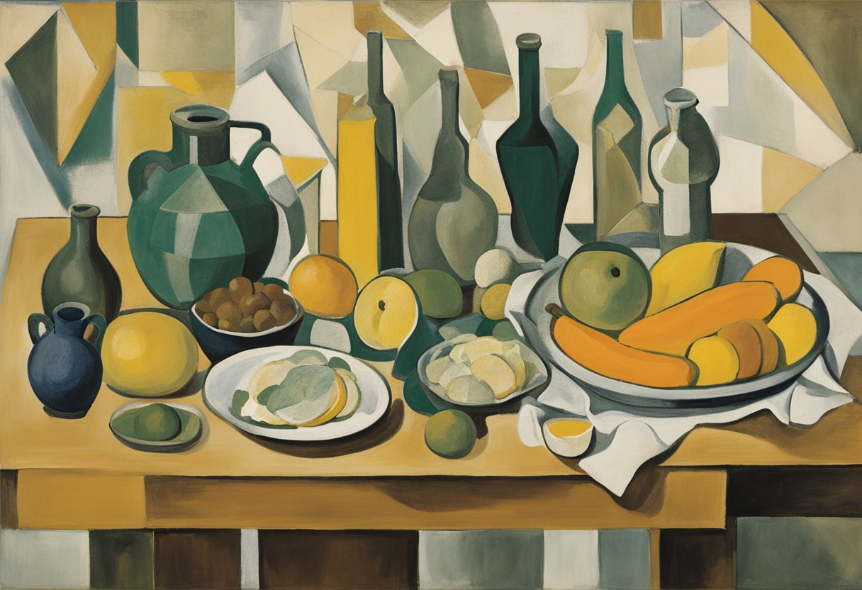 A table set with various nutrient-rich foods, supplements, and a personalized meal plan for a male cancer warrior