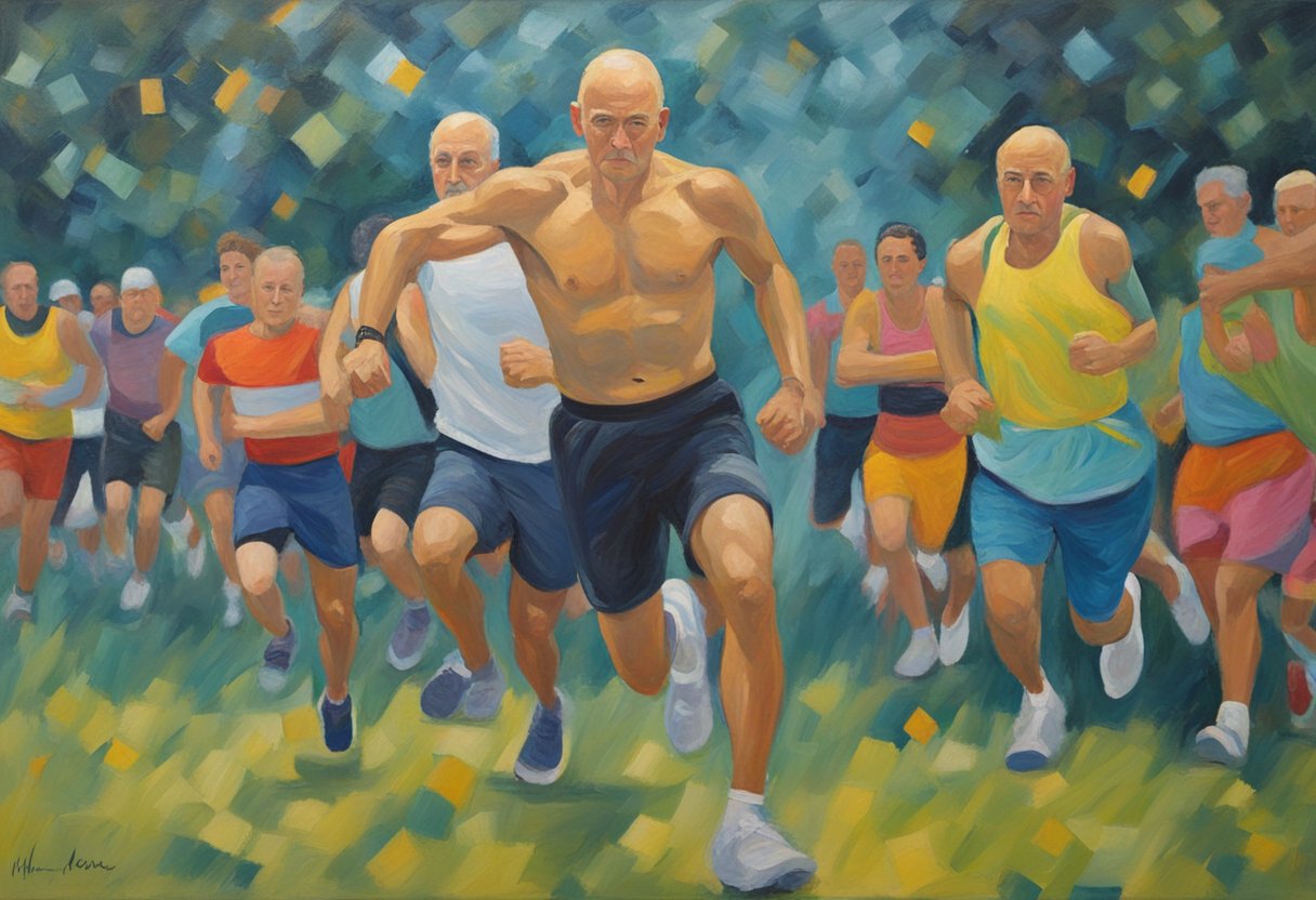 A male cancer warrior follows a physical activity routine tailored to his specific cancer type