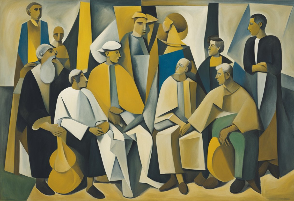 A group of friends and family surround a male cancer warrior, offering support and care, renewing his strength and determination